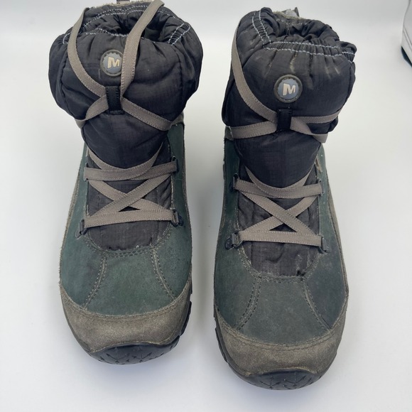 Merrell Shoes - Merrell Thermo Arc Forecast 8 Winter Boots Womens 6 Black Good Waterproof Suede